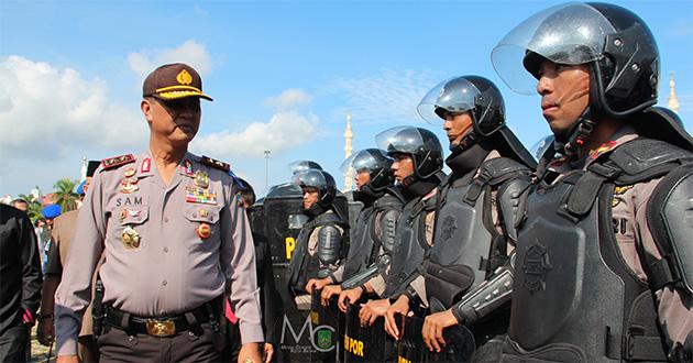 Aparat Terjunkan 5400 Personil Dalam Operasi Lilin di Kepri